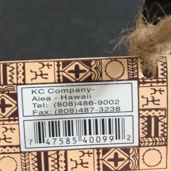 KC Company Hawaiian God of Money Tiki Hapa Wood - Picture 8 of 9